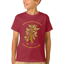 若者向けCDLSワインレッド色成長するTシャツ