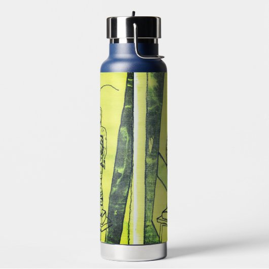 若者 ウォーターボトル (左面)