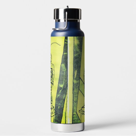 若者 ウォーターボトル (右面)