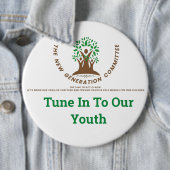 若者/ボタンピンにチューニング 缶バッジ (インサイチュ)