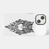 若者 iPhoneケース (裏面横)