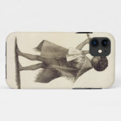若者Taiyotaの服のOtaheiteの先住民、 Case-Mate iPhoneケース (裏面(横))
