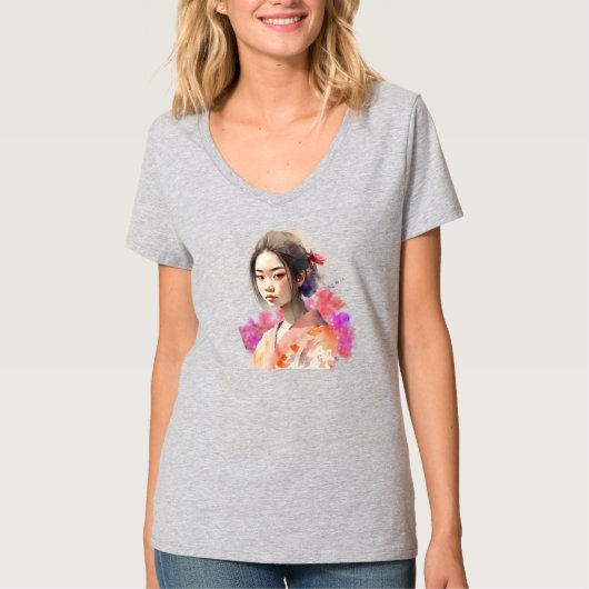 若芸者 Tシャツ (正面)