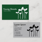 若芽v2 - Grn 02481c上の白(alt側) 名刺 (正面/裏面)