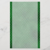 若草色のトカゲの皮は文房具をはかりで測ました 便箋 (正面)