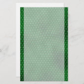 若草色のトカゲの皮は文房具をはかりで測ました 便箋 (正面/裏面)