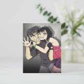 若葉と荒井 ポストカード (スタンド正面)