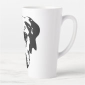 若葉の朝の優しい視線 カフェラテマグ (右)