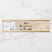 若返りの泉 ビジネスカンファレンスラベル ペットボトルラベル (シングルラベル)