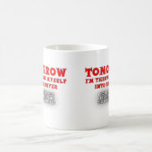 若返りドライヤー面白いマグカップ コーヒーマグカップ (中央)