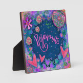 若返りフローラハートおもしろい刺激 フォトプラーク (正面)