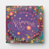 若返りフローラハート星おもしろい刺激性 フォトプラーク (正面)