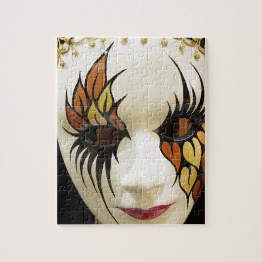 若陶芸カーニバルマスク ジグソーパズル (縦)