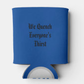 「若魅力的い女の子デザイン- 缶クーラー (裏面)