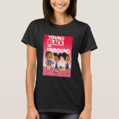 若黒と非連結 Tシャツ (正面)
