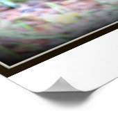 若黒ヒョウ柄 ポスター (角)