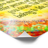 苦いかわいらしまたは黄色の好感 フォトプリント            (角)