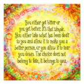 苦いかわいらしまたは黄色の好感 フォトプリント            (正面)