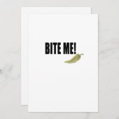 苦いコショウ。ビーガン版 シーズンカード (正面/裏面)