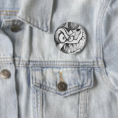 苦いラットの青 缶バッジ (インサイチュ)