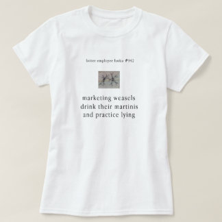 苦い従業員の俳句# 942 Tシャツ