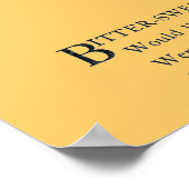 苦い ポスター (角)