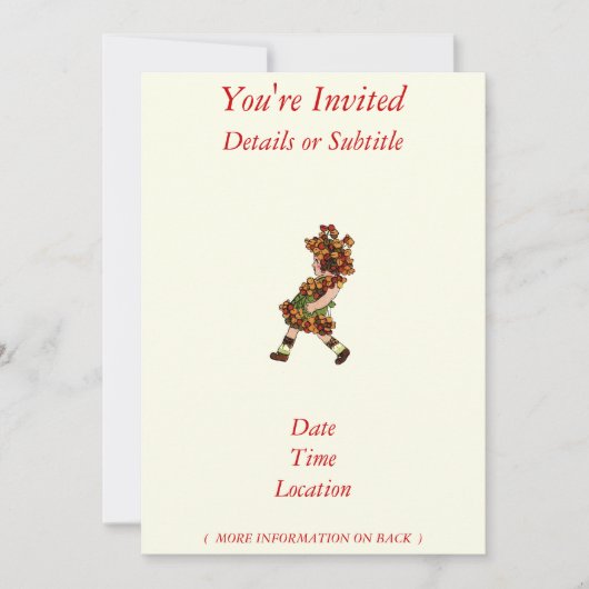 苦い 招待状 (正面)