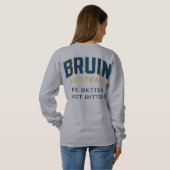 苦くならないように スウェットシャツ (裏面フル)