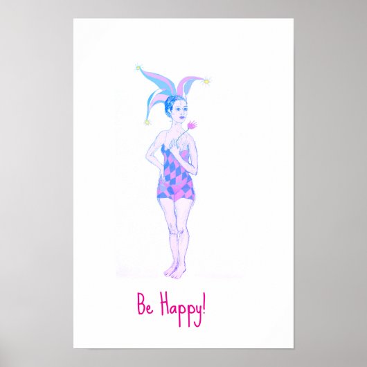 苦しい人 ポスター (正面)