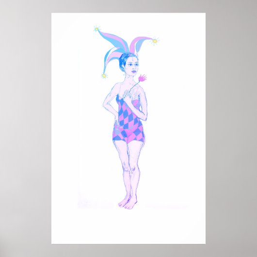 苦しい人 ポスター (正面)