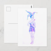 苦しい人 ポストカード (正面/裏面)