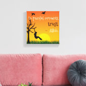 苦しい時に キャンバスプリント (インサイチュ (リビング))