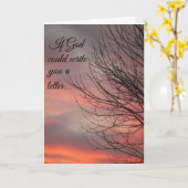 苦しい時救済に誰かが霊感を得る。 カード (黄色い花)