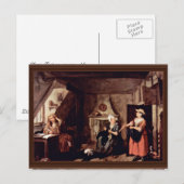 『苦しい詩人』 ポストカード (正面/裏面)