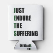 苦しみに耐える 缶クーラー (裏面)