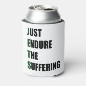 苦しみに耐える 缶クーラー (缶裏面)