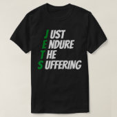 苦しみに耐える Tシャツ (デザイン正面)