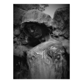 苦しみのポートレート フォトプリント           