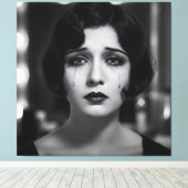 苦しみのリハーサル、1920年代ナターシャ・アメリカ キャンバスプリント (インサイチュ (ウッドフロア))