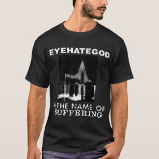 苦しみの名の目隠し Tシャツ