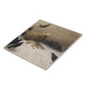 苦しみ:死んだ子羊の羊 タイル (側面)