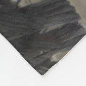 苦しみ：死んだ子羊の羊 フリースブランケット (角)