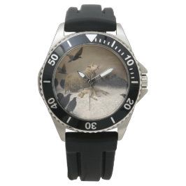 苦しみ：死んだ子羊の羊 腕時計