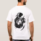 苦しみ Tシャツ (裏面)