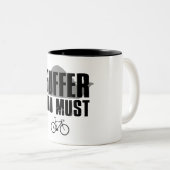 苦しむべし ツートーンマグカップ (正面右)