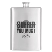 苦しむべし フラスク (正面)