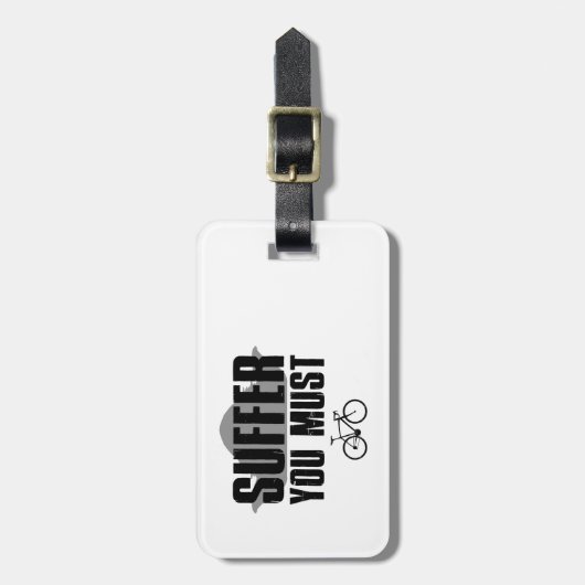 苦しむべし ラゲッジタグ (正面縦)