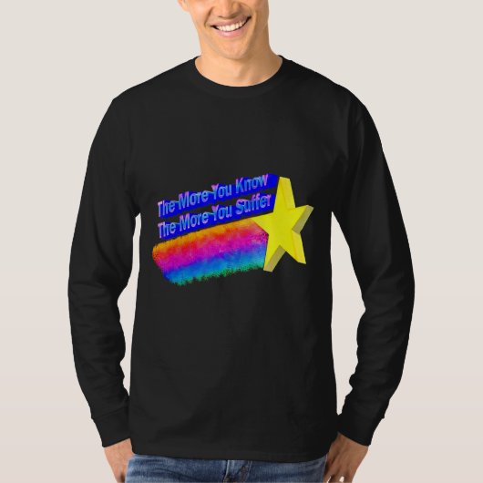 苦しむほど知れば知るほど2 Tシャツ (正面)
