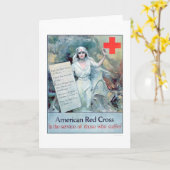 苦しむ者への奉仕(米国00018) カード (黄色い花)