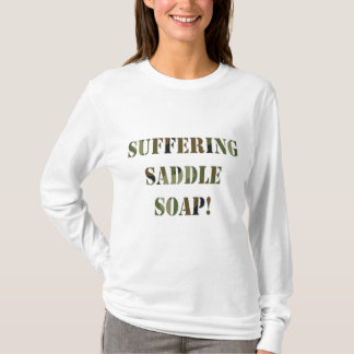 苦しむ革磨き石鹸 Tシャツ